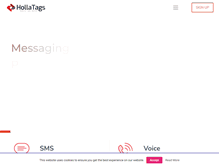 Tablet Screenshot of hollatags.com